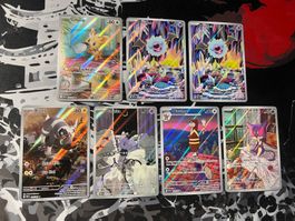 Pokémon White Flare Lot English 7 Cards
