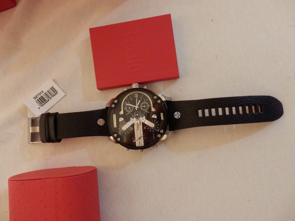 Diesel Herrenuhr Big Daddy Chronograph DZ7313 mit Box 3