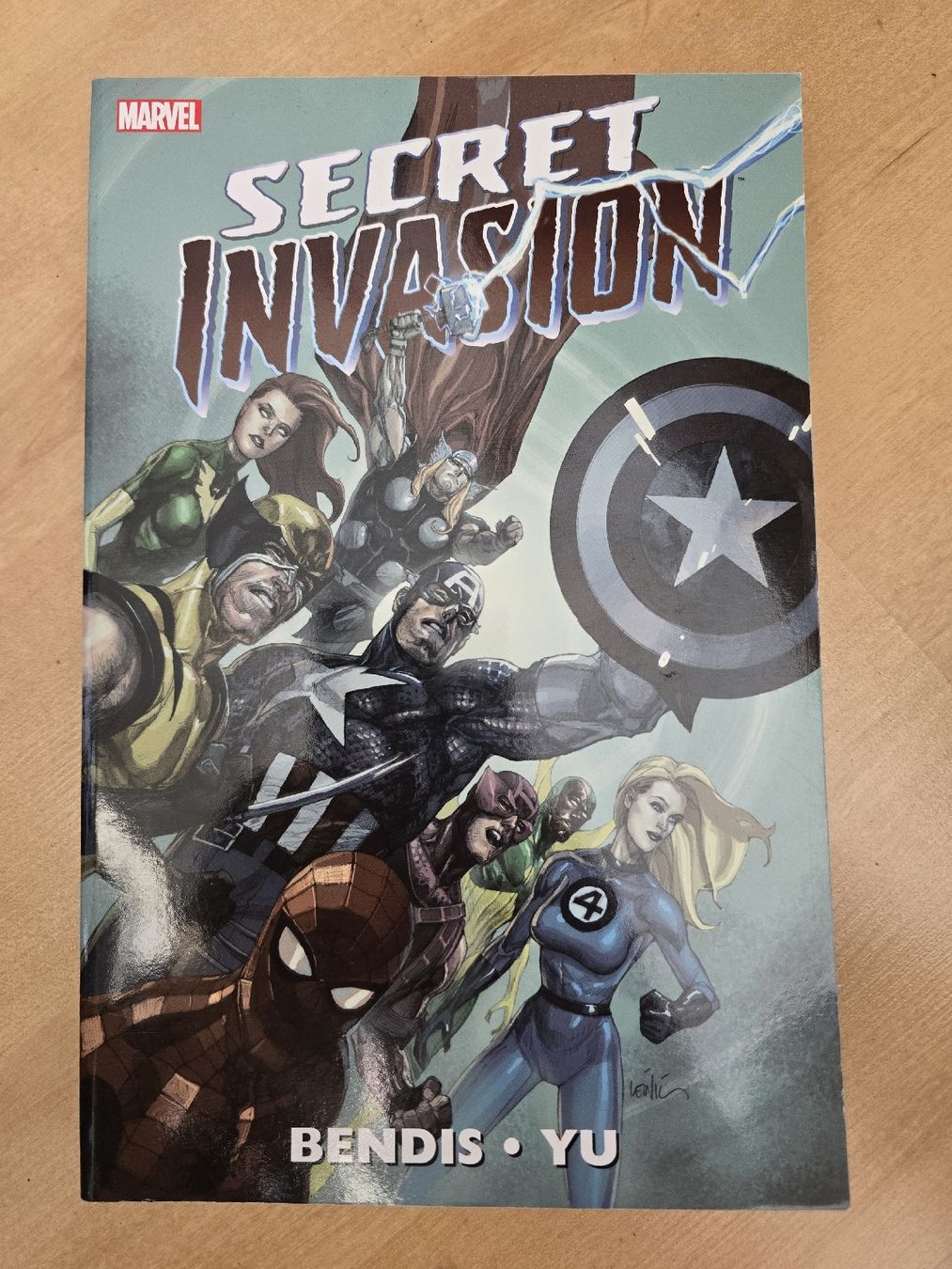 Fumetti: Marvel Secret Invasion Comic novel TPB Bendis Yu – Usato da Zürich venduto da hea_sxv7