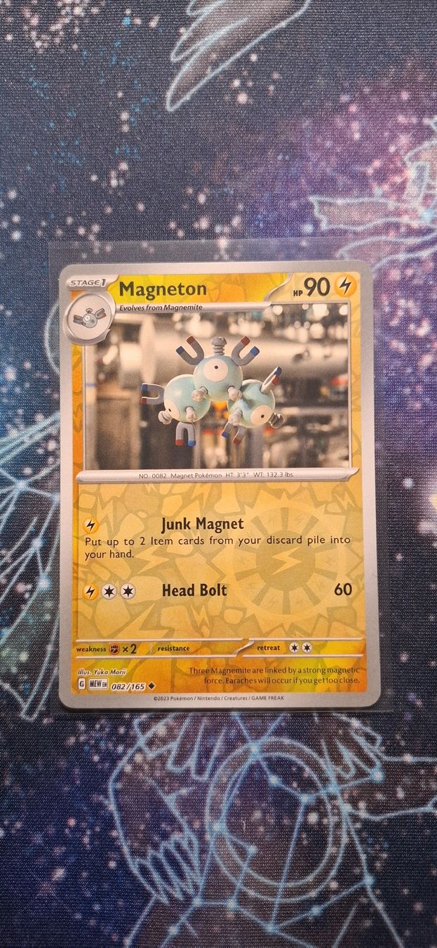 Pokémon Carte collezionabili: Magneton Reverse - MEW 082/165 ENG – Nuovo (secondo la descrizione) da Petit-Lancy venduto da Kara_TCG 1