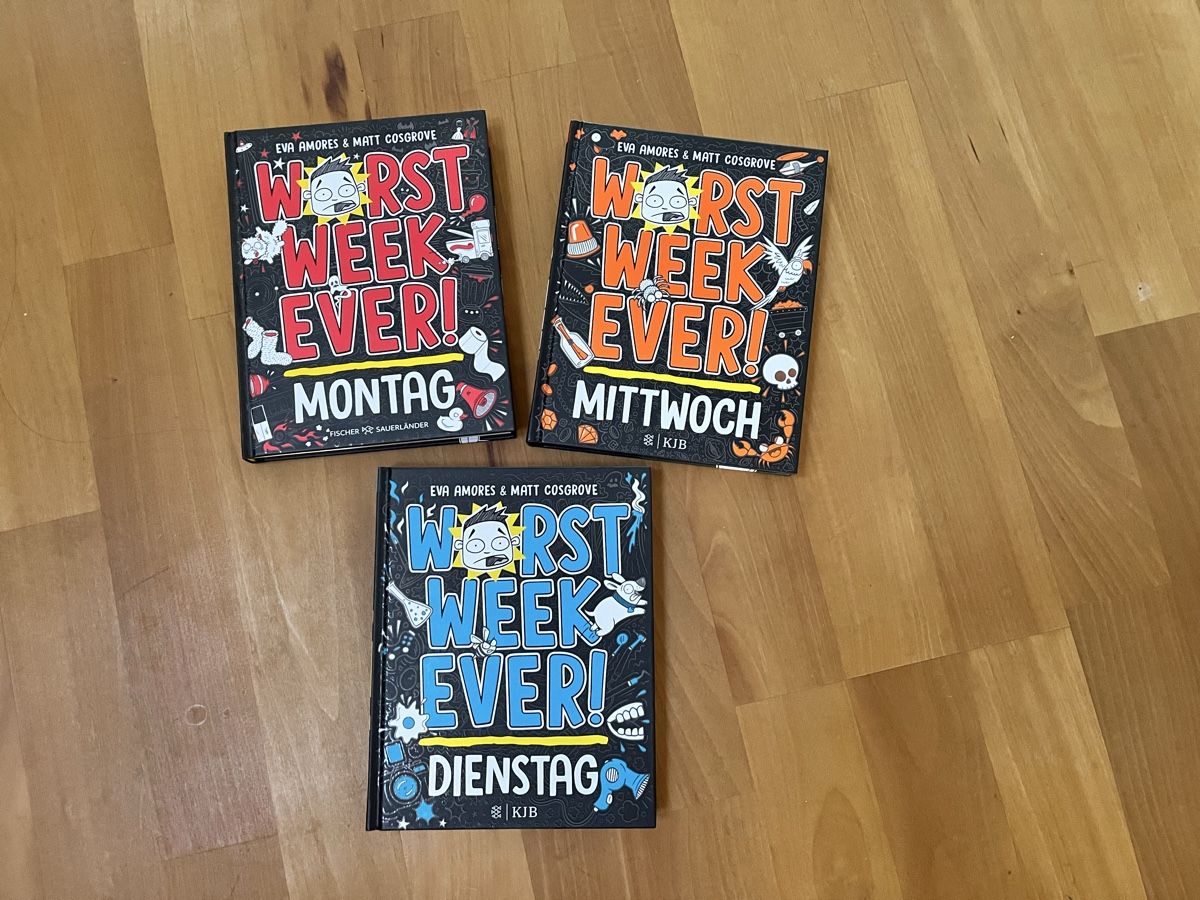 Bücher: Worst Week ever Bücher – Gebraucht aus Rüdlingen von Hobbit33
