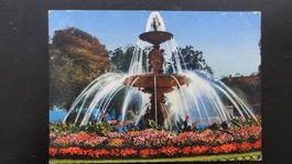 Antike Postkarte Genève Fontaine du Jardin Anglais
