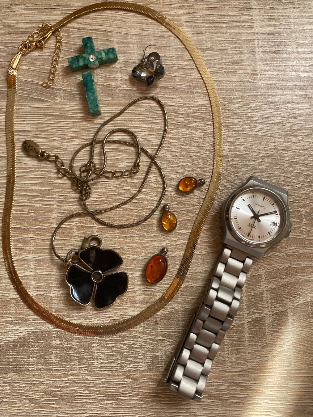 Sonstiger Schmuck: Lot Schmuck, Uhr – Defekt aus Bösingen von Trigusik 3
