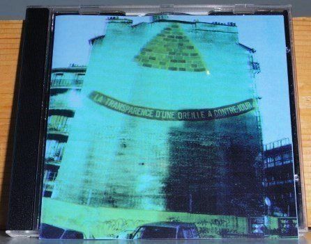 CD: Philippe Ehinger - La Transparence d'Une Oreille a Contre... – Usato da Unterbäch venduto da laqug 3
