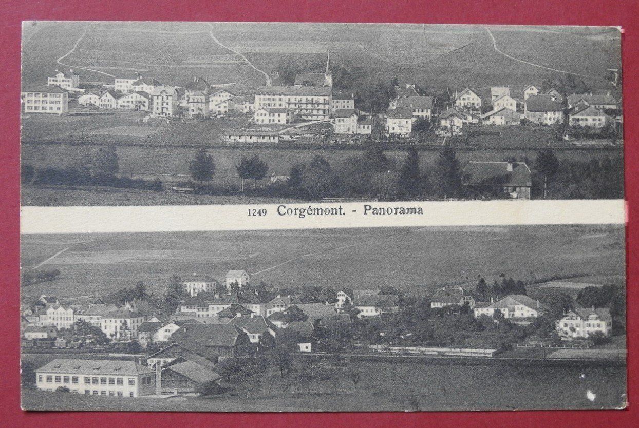 Cartoline postali: AK Corgemont Panorama ! – Usato da Rain venduto da 999-800-K