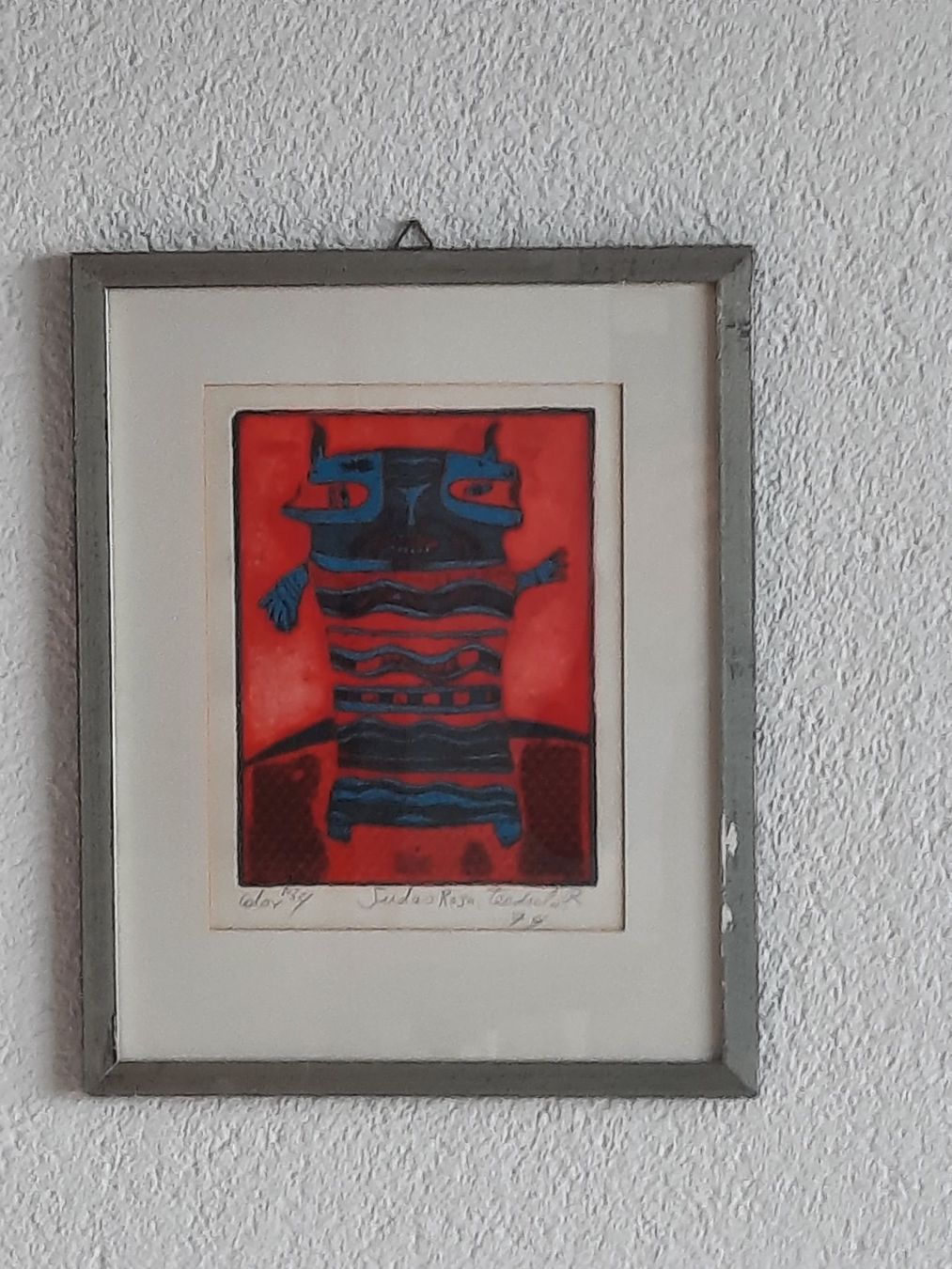 Grafica & Litografie: Lithographie handsigniert - Teodulo Romulo, Mexico – Usato da Dietikon venduto da stromer7