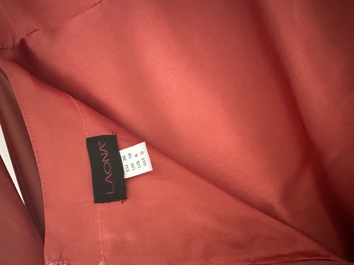 Kleider: LAONA Kleid orange/ lachs  Grösse 36 – Gebraucht aus Glattbrugg von SMusic98 3