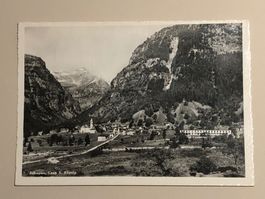 uralte Ansichtskarte SONOGNO TI