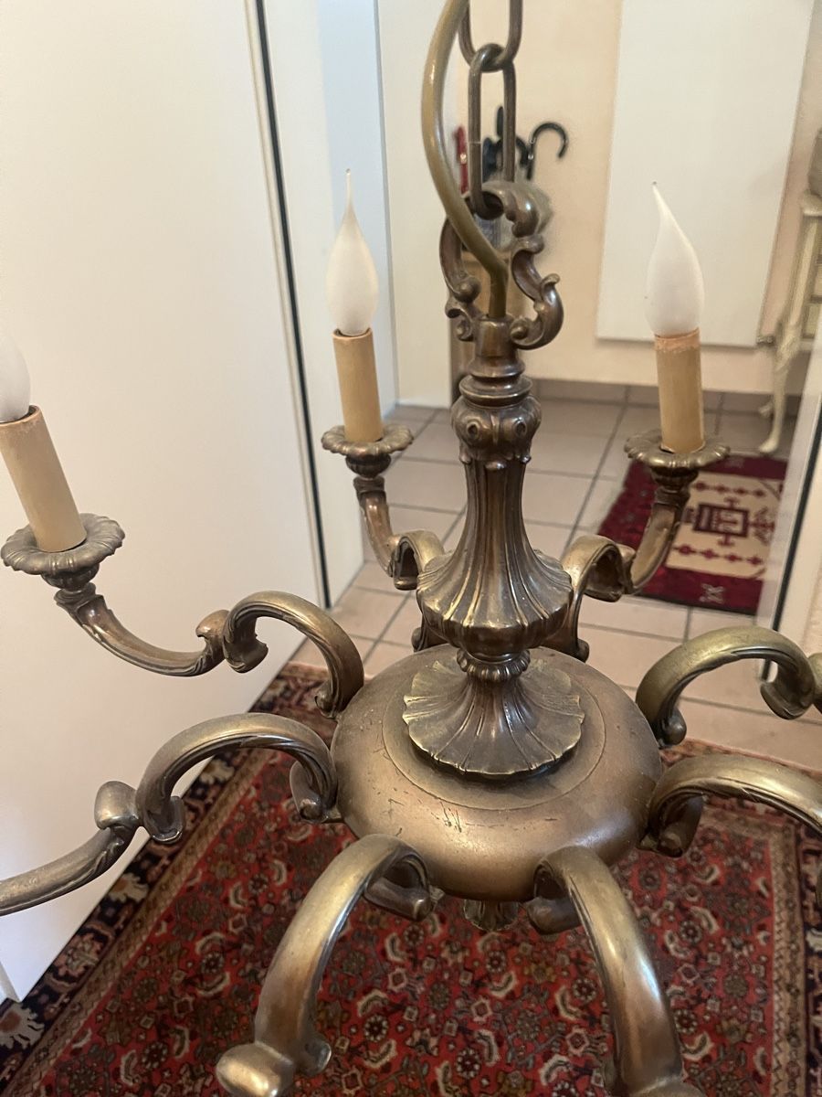 Lampadari & plafoniere: wunderschöner antiker Kronleuchter – Usato da Eschen venduto da regino 4