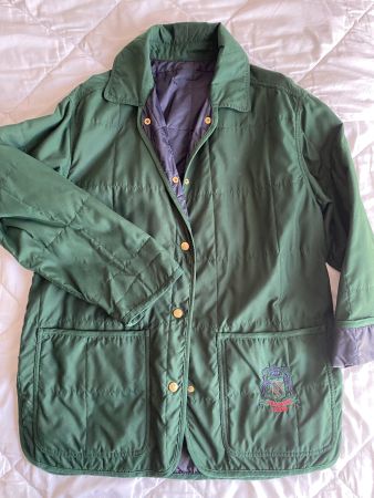 Original Trussardi Mantel, Kurzmantel, gesteppt, Gr. L