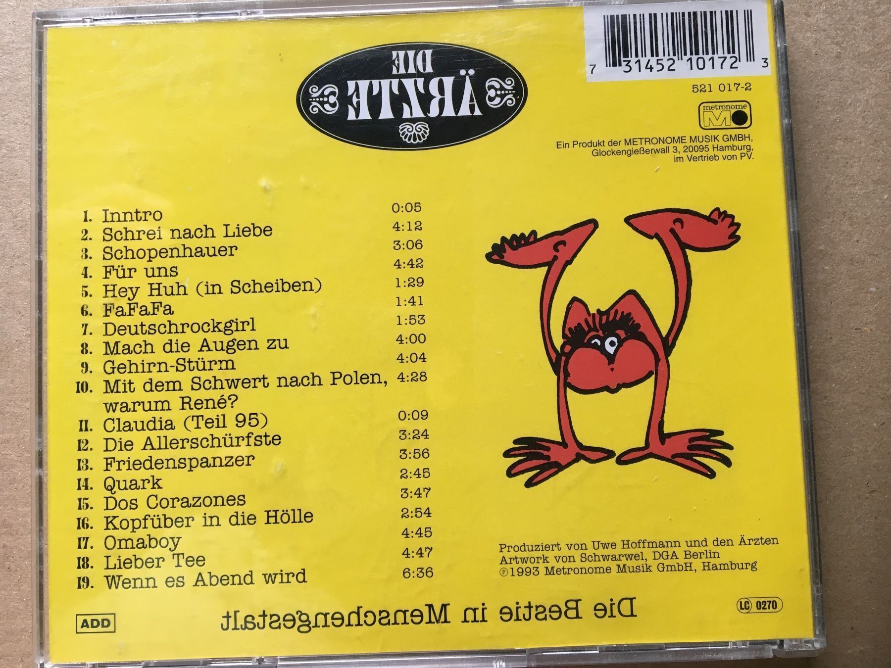 CDs: Die Ärzte – D'occasion à Arth par Vrecam51 1