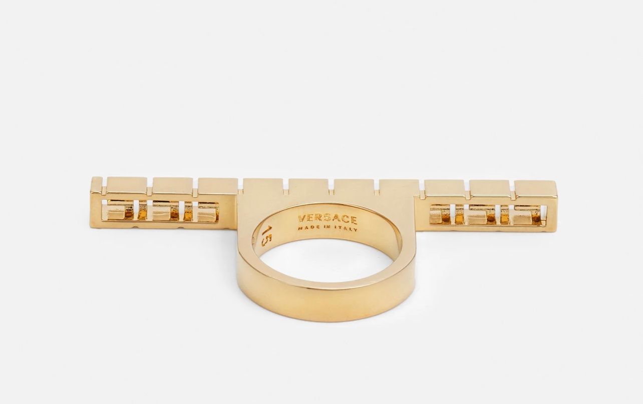 Versace Anelli: Versace Ring, Gr. 53 (13) – Nuovo e nell'imballaggio originale da Oberaach venduto da Dandy2021 1
