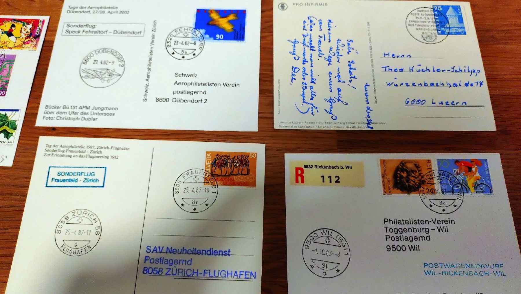 Tutti i francobolli: Ansichtskarte mit Briefmarke 22 Stück – Nuovo (secondo la descrizione) da Tägerschen venduto da cupra81 6