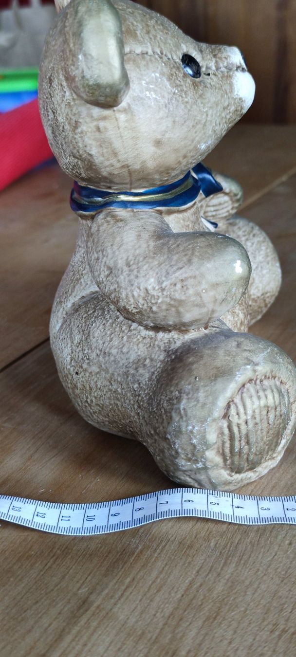 Figuren: Teddy Bär Keramik Deko Handarbeit – Neu (gemäss Beschreibung) aus Schweizersholz von fuchs06 7
