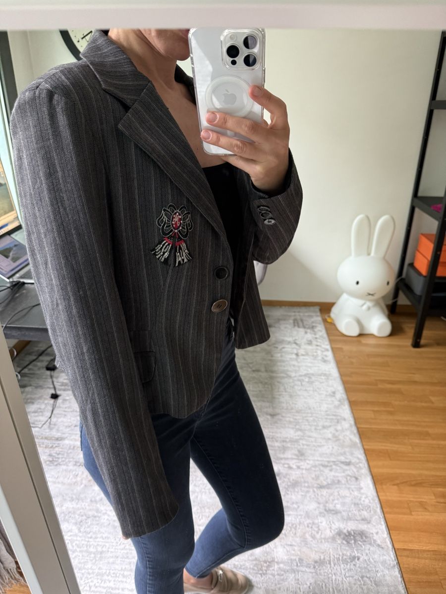 Morgan Giacche: MORGAN grey blazer  (size M) – Nuovo (secondo la descrizione) da Genève venduto da fat_5zzp 3