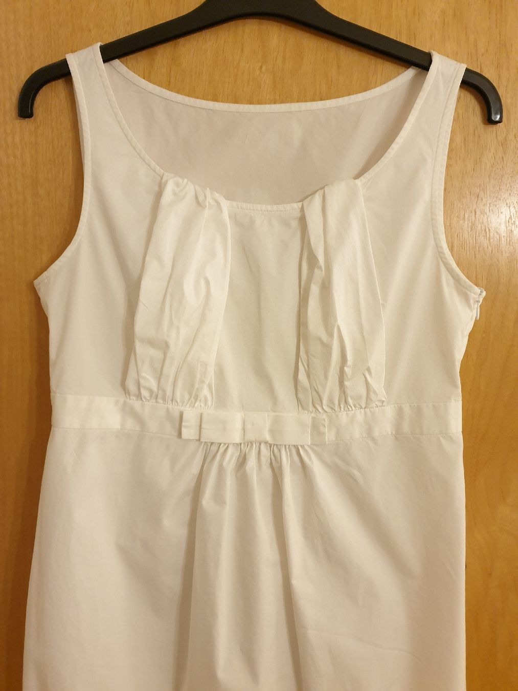 Kleider: Robe d'été, S, blanche, comme neuve, coton – Neu (gemäss Beschreibung) aus Neuchâtel von Verenas12 2