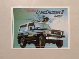 Toyota Land Cruiser Aufkleber
