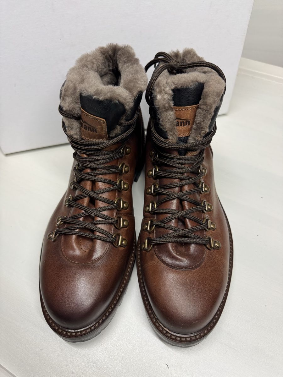 Scarpe da donna: Bottes Ammann cuir marron fourrées, taille 41, neuves – Nuovo e nell'imballaggio originale da Brügg BE venduto da Goob 1
