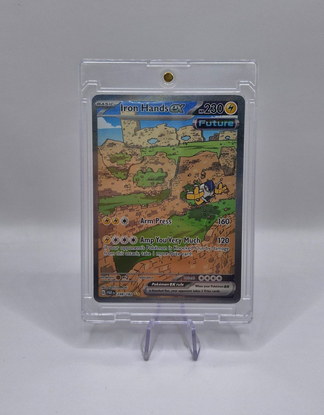 Pokémon Carte collezionabili: Iron Hands EX / Eisenhand EX / Paradoxrift / PAR 248 – Nuovo (secondo la descrizione) da Arni AG venduto da PokemonCardsStore 2