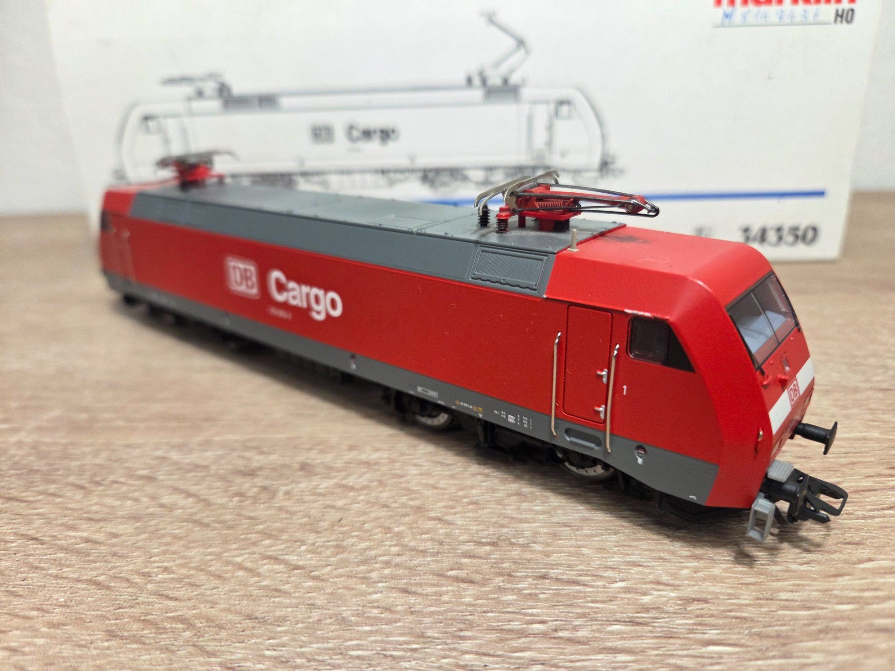 Märklin Modelleisenbahnen: Märklin 34350 E-Lok BR 152 DB Cargo Digital H0 – Gebraucht aus St-Aubin-Sauges von Lo_Go 3