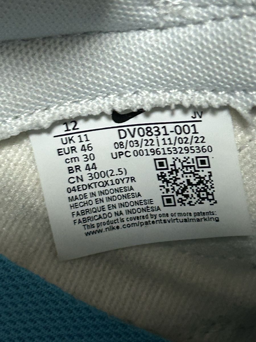 Nike Scarpe da uomo: Nike Dunk Low weiss/hellblau Herren Grösse 46 300CN – Usato da Köniz venduto da HF_EVO_JTD 5