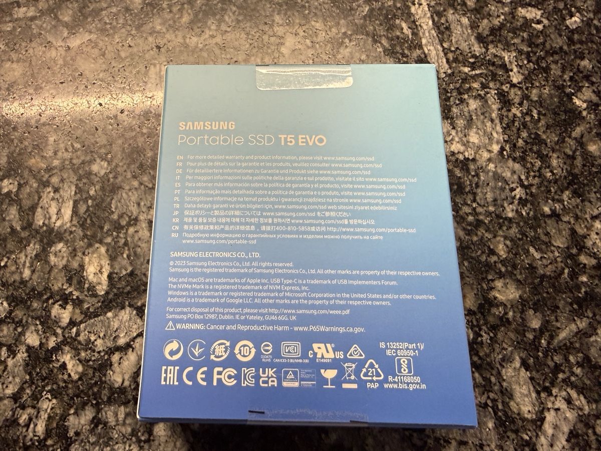 Samsung Chiavette USB: Samsung T5 EVO 2 TB – Nuovo e nell'imballaggio originale da Embrach venduto da mar_m9rq 1
