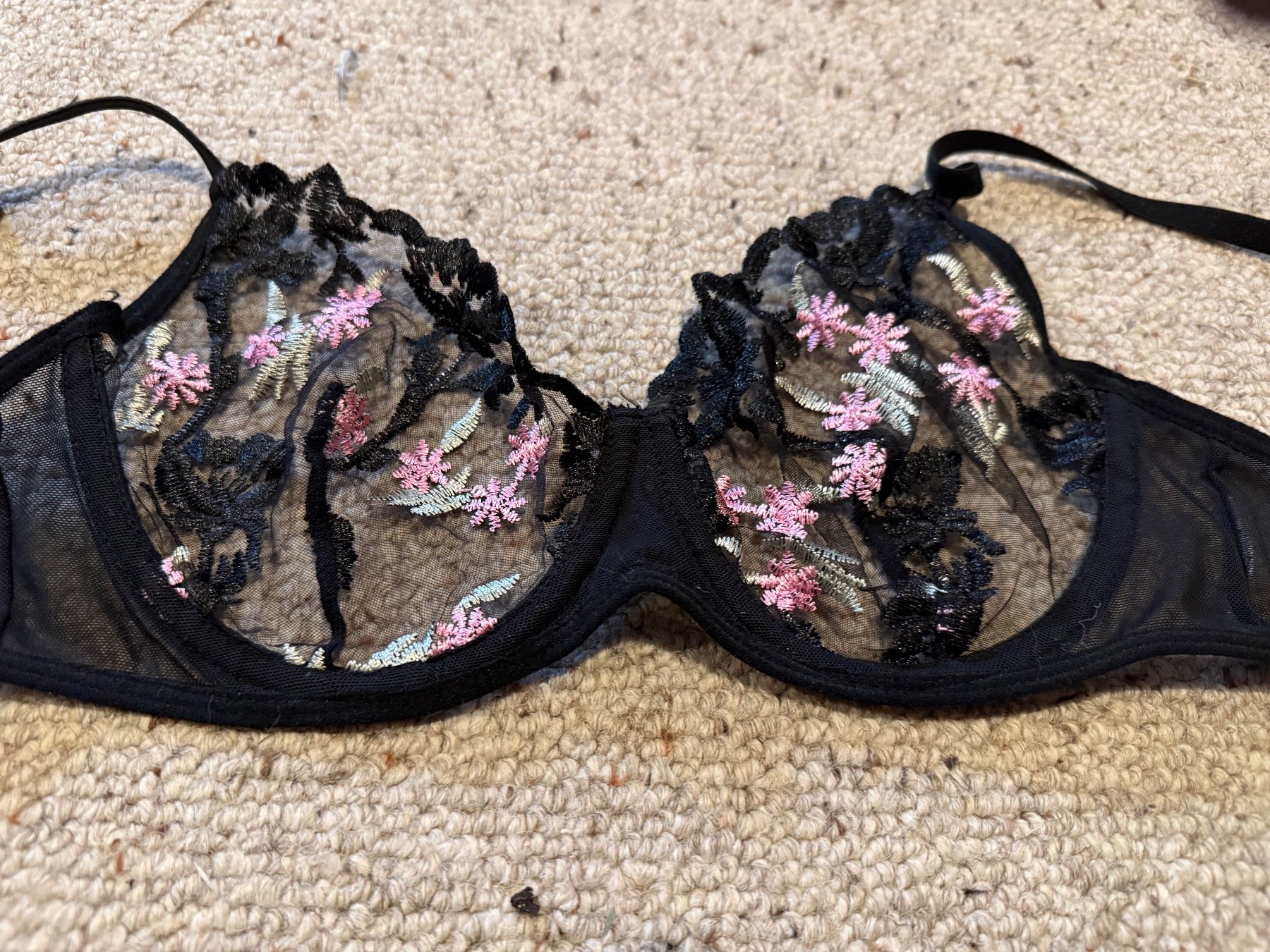 Altra biancheria intima: Dessous-Set BH & String Schwarz Rosa Gr. ca. 75B – Usato da Hundwil venduto da Sandysan1702 2