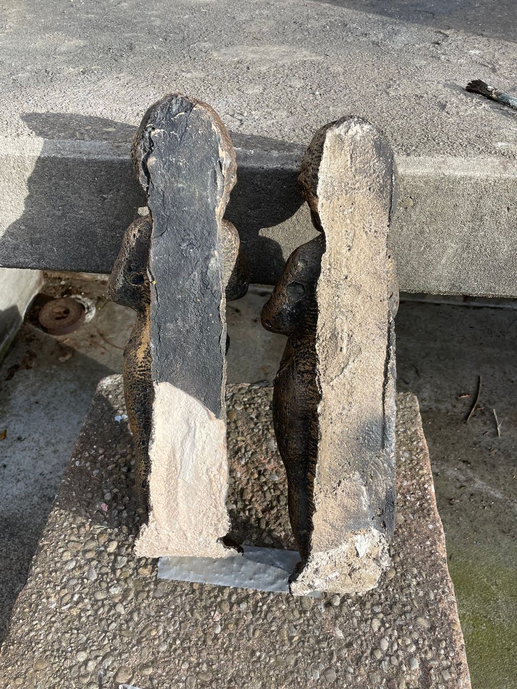 Skulpturen & Statuen: Puten.Relief – Gebraucht aus Forch von ESELSTEIN 3
