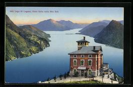 Lugano, Lago di Lugano, Kulm-Hotel, Vist