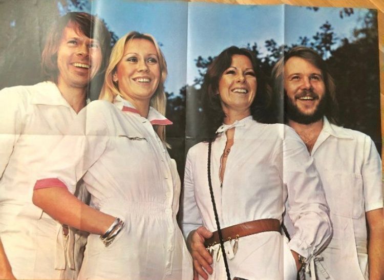 Foto & Immagini: ABBA XL Poster / Foldout – Usato da Wettingen venduto da ABBA-Retro 1