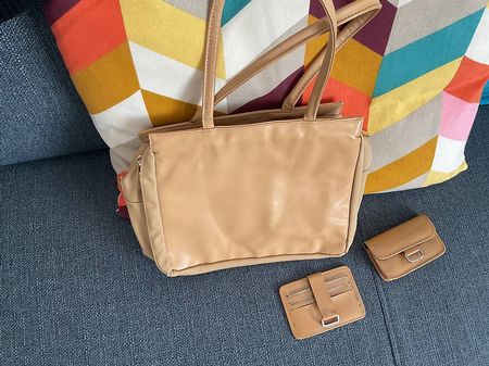 Sac à main et accessoires , beige, Neuf