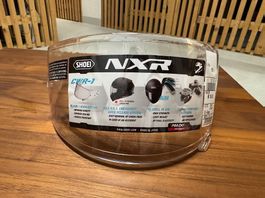 Motorradhelm Visier XS von Shoei NXR (transparent), NEU