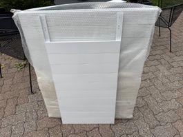 Orientierungsschilder weiss / Wandmontage
