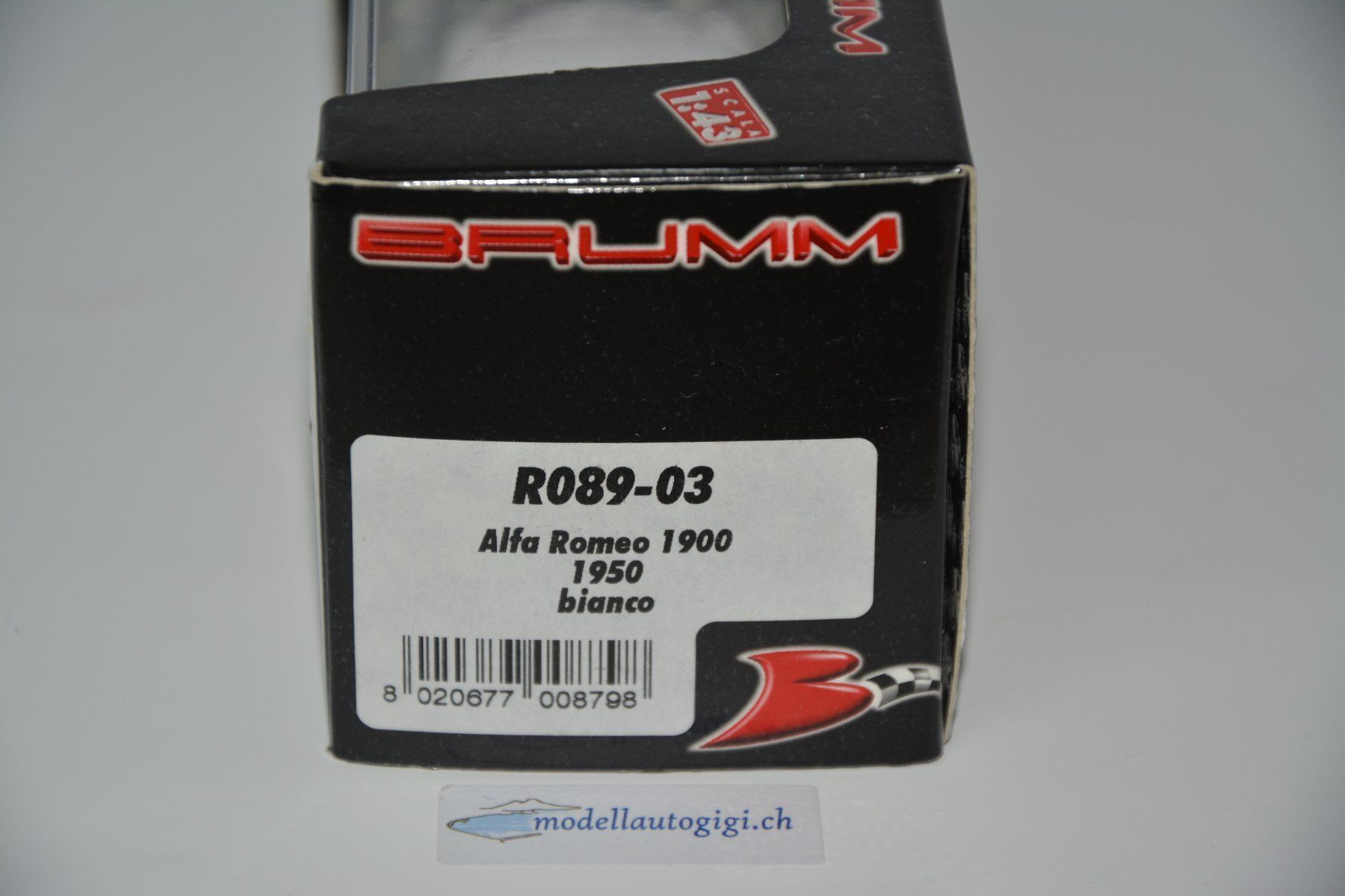 Alfa Romeo Modellini d'auto: Alfa Romeo 1900 , 1950 , Brumm , 1:43 – Nuovo e nell'imballaggio originale da Goldach venduto da Feivel9 9
