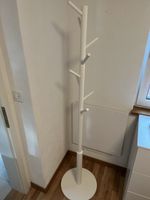 Garderobenständer weiss rund stehend guter Zustand