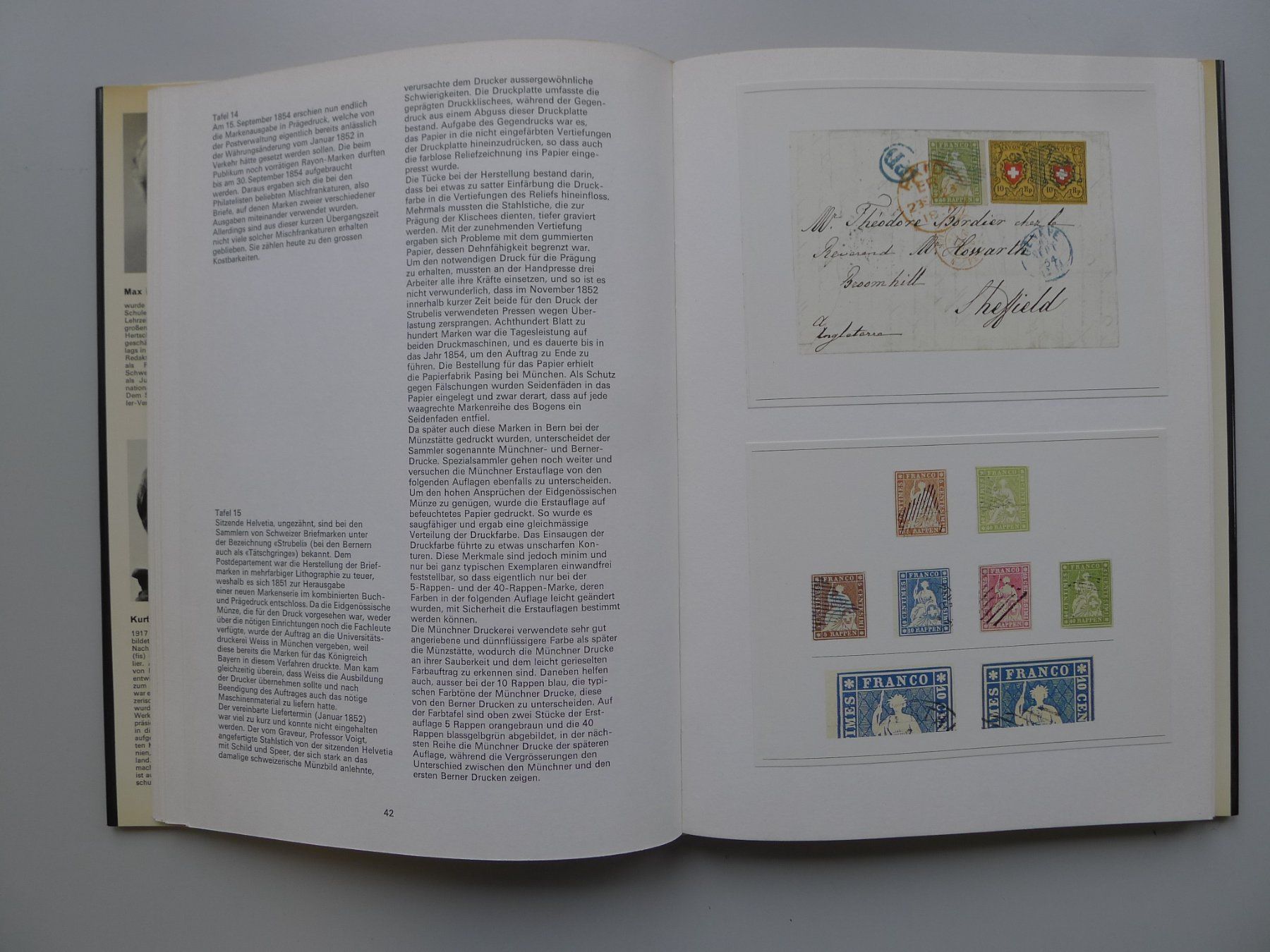 Tutti i francobolli: Literatur SCHWEIZER BRIEFMARKEN - 2 dicke Bücher – Usato da Sursee venduto da Luzernerraute 4