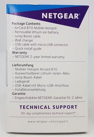 Netgear Modem & Router: NETGEAR AirCard 810 Mobile Hotspot – Usato da Steinmaur venduto da Nicorutishauser 4