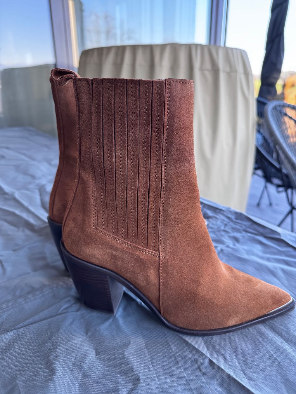 Scarpe da donna: Jonak Damen Stiefeletten BASAMA braun – Nuovo (secondo la descrizione) da Neuenkirch venduto da Oeschu 1