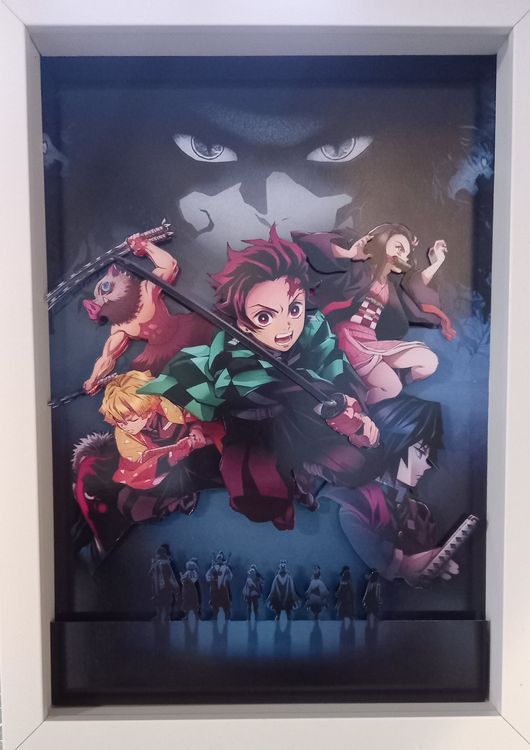 Demon Slayer Characters Shadow Box Diorama (Anime) (Neu (gemäss ...