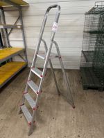 654 Selecta Aluminium Klappleiter aus Liquidation