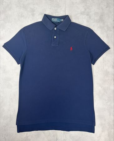 Polo Ralph Lauren t-shirt custom fit bleu marine - M #3