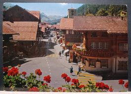 Adelboden BE, Dorfstrasse, 1977