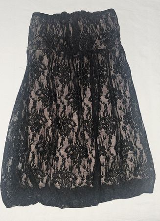 Kleid Spitze schwarz Grösse XS/S TOP!