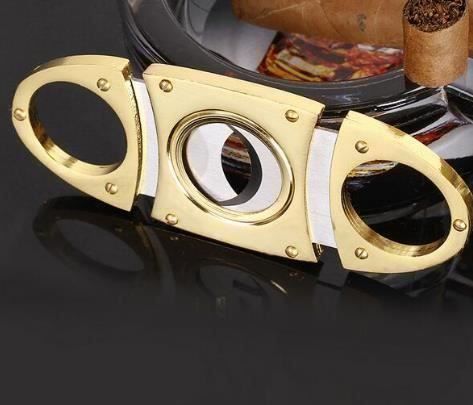 Sigari: Zigarren Cutter gold – Nuovo e nell'imballaggio originale da Wängi venduto da elcigarro 2