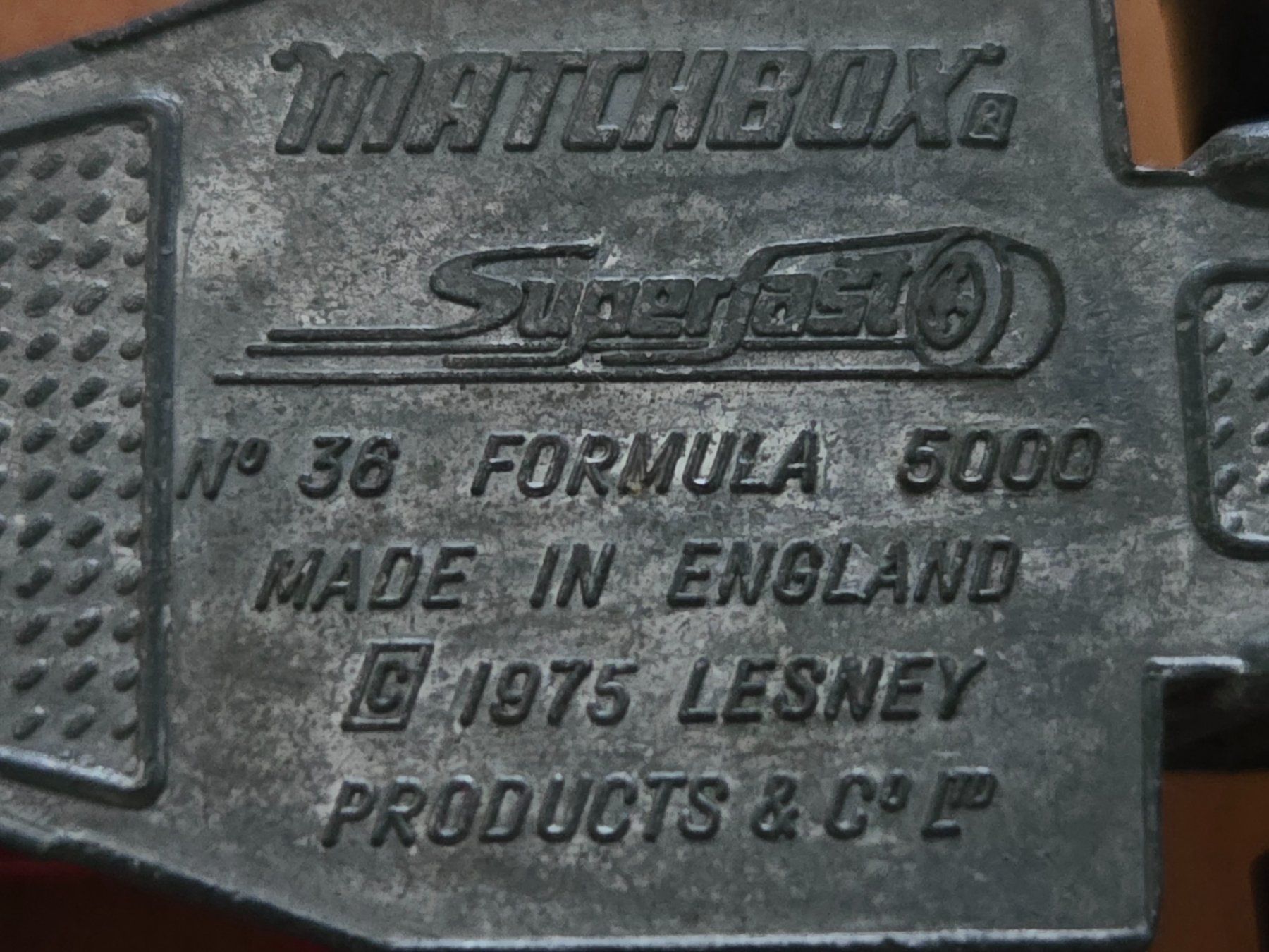 Matchbox Modellautos: FORMULA 5000 MODELLAUTO - MATCHBOX - VINTAGE – Gebraucht aus Brüttisellen von Nighttrain 2