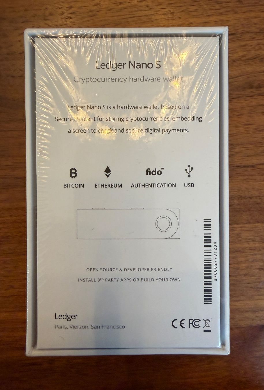 Ledger Coin Miner: Ledger Nano S Neu OVP – Neu und originalverpackt aus Horgen von Auction-Kings 1