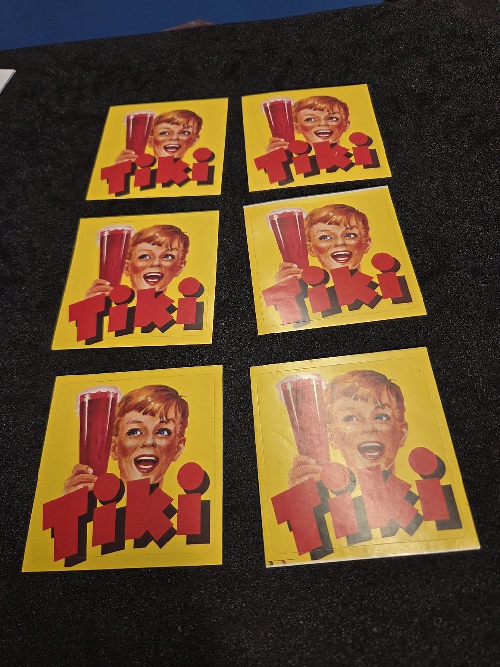 Sticker: Aufkleber Tiki Werbung  – Usato da Wetzikon ZH venduto da AmacherM