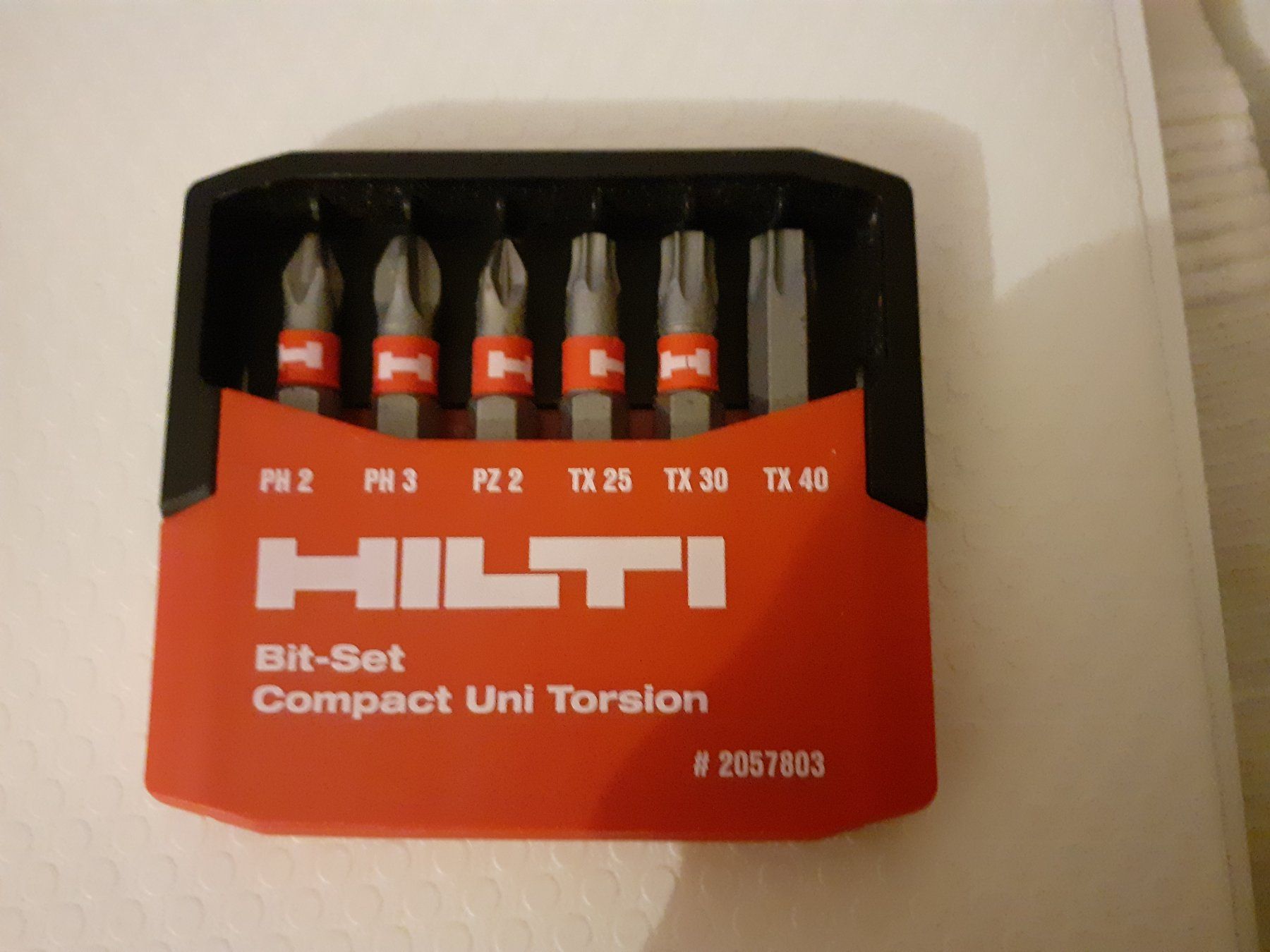 Hilti Tutti gli attrezzi: Fabrikneu HILTI Bit Set, Compact uni Torsion – Nuovo (secondo la descrizione) da Cazis venduto da Lucio05 2