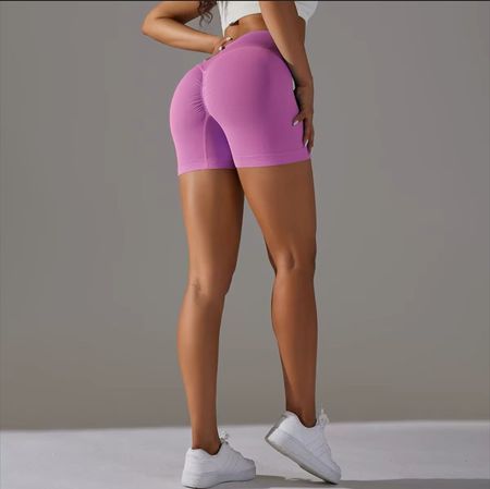 Pinke kurze Sport Tight mit Poraffung Gr. XS - 226233