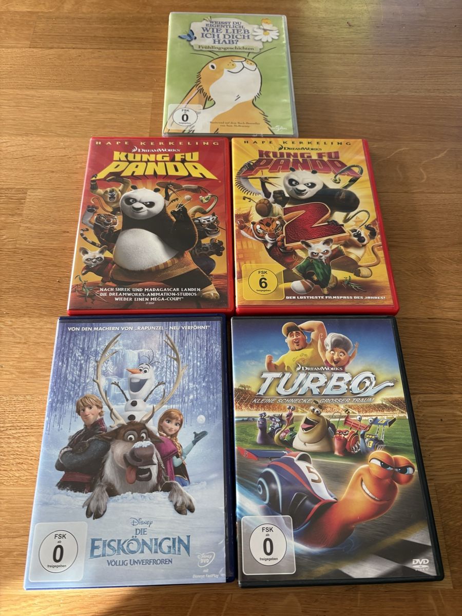 Tous les DVDs: DVD KINDER set NEU – Neuf (Voir description) à Herzogenbuchsee par warrior77 1